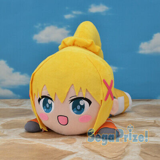 Konosuba Wonderful World Blessing The Movie Crimson Legend MEJ Darkness Nesoberi Plush - Sega