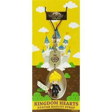 Kingdom Hearts Avatar Mascot Strap Vol.3 Cloud (Advent Children Ver.)
