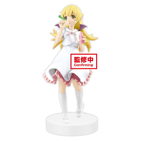 Monogatari Series Ishin Nishio Anime Project EXQ Shinobu Oshino Figure - Banpresto