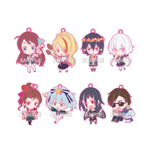 Franchouchou Zombie Land Saga Capsule Rubber Strap vol.4