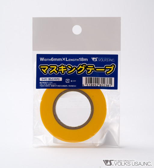 Zoukei-mura ZM MASKING TAPE 6MM - Single Roll