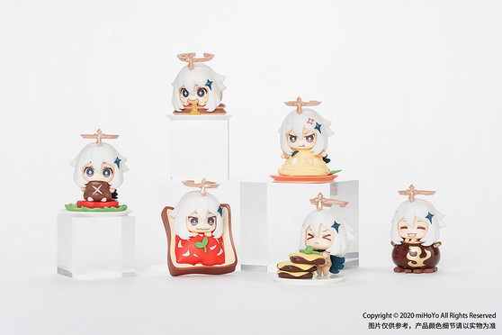 miHoYo -Genshin Impact- -Paimon is NOT EMERGENCY FOOD!- Paimon Mascot Figure Collection (Set of 6)