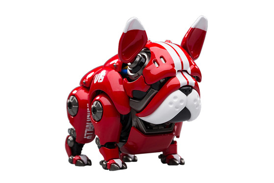 MECHA-BULLDOG ACTION FIGURE (RED)