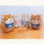 Faithful Dog Mochi Shiba Sitting Standard Shiba Plush - SK Japan