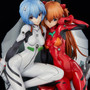 Neon Genesis Evangelion Rei & Asuka - twinmore Object - PVC Figures