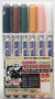 GMS113 GUNDAM MARKER REAL TOUCH MARKER SET 2. GSI, Mr. Color