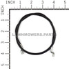 Briggs and Stratton OEM 1502113MA - CABLE FR-DR P7 5-13B Briggs and Stratton Original Part - Image 2