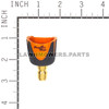 Briggs and Stratton OEM 201580XGS - NOZZLE-QC ORANGE Briggs and Stratton Original Part - Image 2