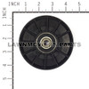 Briggs and Stratton OEM 1706510SM - PULLEY-IDLER 04.00 OD Briggs and Stratton Original Part - Image 2