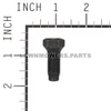 Briggs and Stratton OEM 1729280SM - BOLT-WHEEL 7/16-20X0. Briggs and Stratton Original Part - Image 2