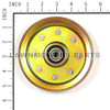 Briggs and Stratton OEM 2171247SM - PULLEY-IDLER 05.000OD Briggs and Stratton Original Part - Image 2