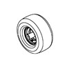 Husqvarna OEM 590486802 - Wheel Carlstar 11X4-5 Ms417 - Husqvarna Original Part