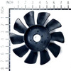 Hydro Gear OEM 53822 - Fan 7.0" 10 Blade W/Insert - Image 2