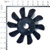 Hydro Gear OEM 51691 - Fan 7" 10 Blade CW - Image 2