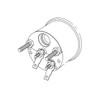TORO 1-643037 - GAUGE-VOLTMETER - Original OEM part