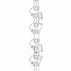 Husqvarna OEM 597469562 Saw Chain S93G Semi Chisel 3/8 Husqvarna Original Part