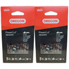 Oregon PowerCut Saw Chain 20LGX078G  Fits 20" Bar - 2 PACK