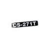 Echo OEM X503010960 - LABEL, MODEL CS-271T - Echo Original Part