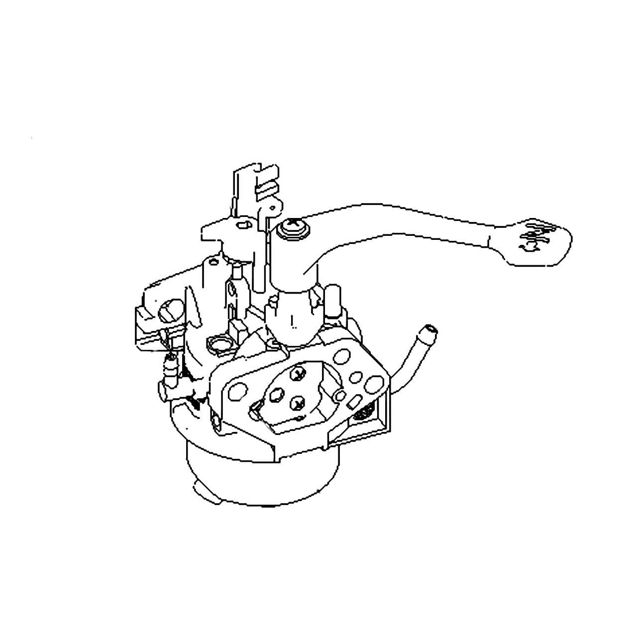 TORO 139-0582 - CARBURETOR ASM - Original OEM part | Lawn Mowers Parts