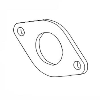 Briggs and Stratton OEM 694874 - GASKET-INTAKE Briggs and Stratton Original Part - Image 1