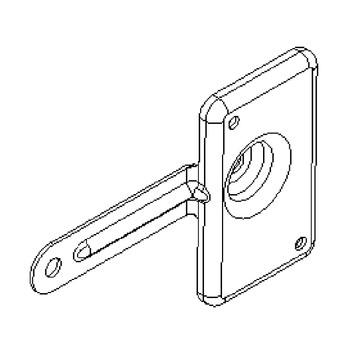 Briggs and Stratton OEM 591521 - BRACKET-MOUNTING Briggs and Stratton Original Part - Image 1