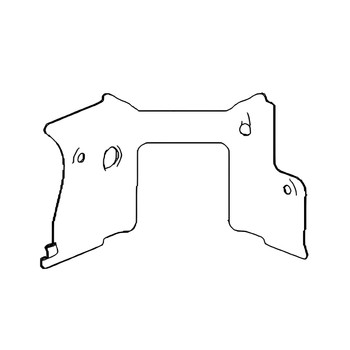 Briggs and Stratton OEM 591667 - COVER-AIR GUIDE Briggs and Stratton Original Part - Image 1