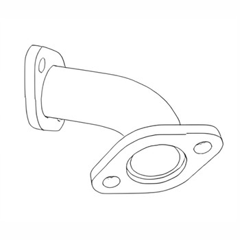 Briggs and Stratton OEM 792374 - MANIFOLD-EXHAUST Briggs and Stratton Original Part - Image 1