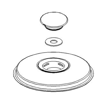 Briggs and Stratton OEM 796309 - SCREEN/CUP ASSEMBLY Briggs and Stratton Original Part - Image 1