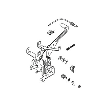 Briggs and Stratton OEM 695580 - BRACKET-CONTROL Briggs and Stratton Original Part - Image 1