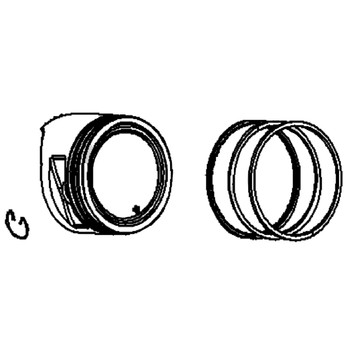 Briggs and Stratton OEM 799537 - PISTON ASSEMBLY-020 Briggs and Stratton Original Part - Image 1
