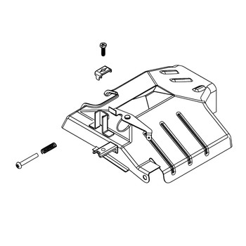 Briggs and Stratton OEM 797751 - BRACKET-CONTROL Briggs and Stratton Original Part - Image 1