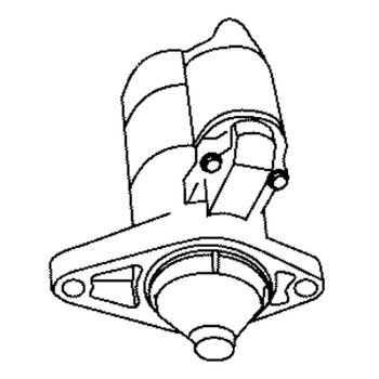 Briggs and Stratton OEM 318721GS - STARTER ASSEMBLY Briggs and Stratton Original Part - Image 1
