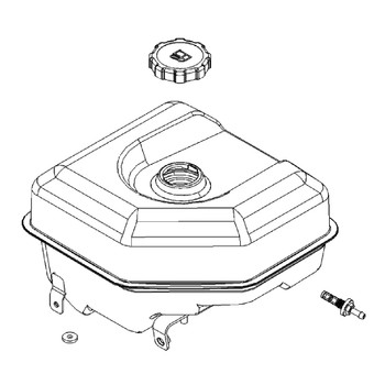 Briggs and Stratton OEM 799782 - TANK-FUEL Briggs and Stratton Original Part - Image 1