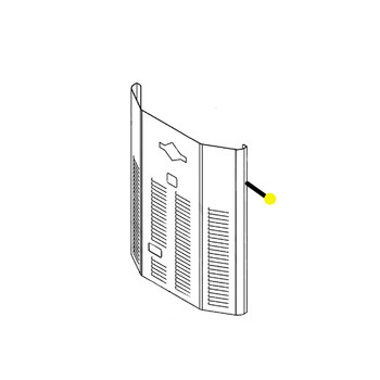 Briggs and Stratton OEM 208136GS - PANEL-SIDE Briggs and Stratton Original Part - Image 1