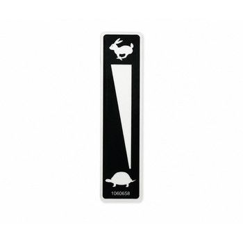 Briggs and Stratton OEM 5100280SM DECAL THROTTLE CONTROL Briggs and Stratton Original Part