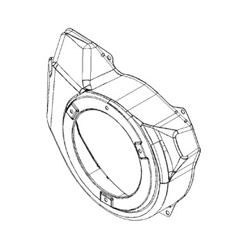 Briggs and Stratton OEM 593672 - HOUSING-BLOWER Briggs and Stratton Original Part - Image 1