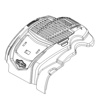 Briggs and Stratton OEM 594116 - COVER-BLOWER HOUSING Briggs and Stratton Original Part - Image 1