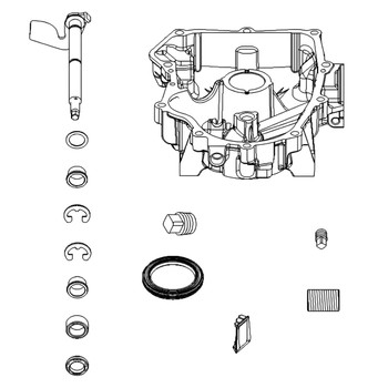 Briggs and Stratton OEM 594974 - SUMP-ENGINE Briggs and Stratton Original Part - Image 1