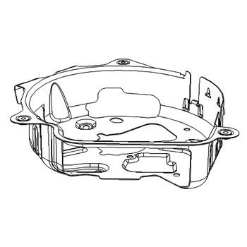 Briggs and Stratton OEM 595290 - GUARD-FLYWHEEL Briggs and Stratton Original Part - Image 1