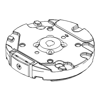 Briggs and Stratton OEM 595401 - FLYWHEEL Briggs and Stratton Original Part - Image 1