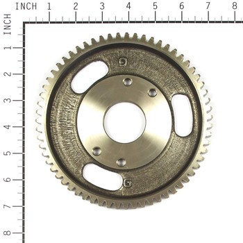 Briggs and Stratton OEM 7021158YP - GEAR 63T 10P Briggs and Stratton Original Part - Image 1