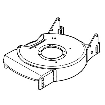 Briggs and Stratton OEM 7057662YP - 19" DECK ASSEMBLY - Briggs and Stratton Original Part