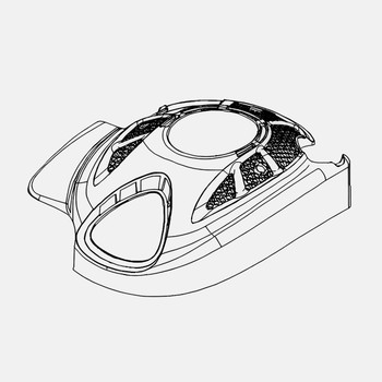 Briggs and Stratton OEM 794355 - COVER-BLOWER HOUSING Briggs and Stratton Original Part - Image 1