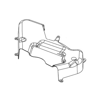 Briggs and Stratton OEM 885543YP - COVER PULLEY Briggs and Stratton Original Part