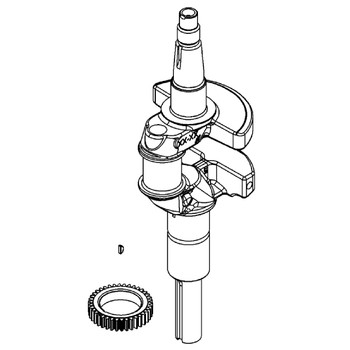 Briggs and Stratton OEM 595729 - CRANKSHAFT Briggs and Stratton Original Part - Image 1