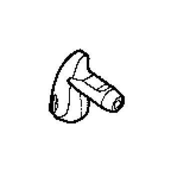 Briggs and Stratton OEM 707586 - HANDLE Briggs and Stratton Original Part - Image 1