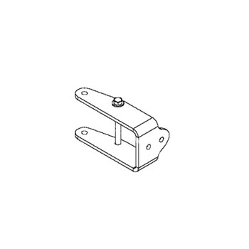 Husqvarna OEM 522989002 - Bracket Weight Blk - Husqvarna Original Part - Image 1