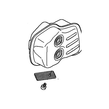 Husqvarna OEM 523032601 - Muffler Assy - Husqvarna Original Part - Image 1