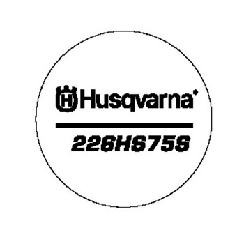 Husqvarna OEM 528050501 - Labelrecoil - Husqvarna Original Part - Image 1