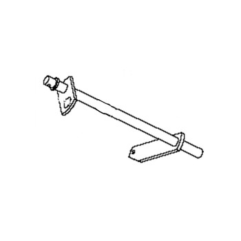 Husqvarna OEM 532196224 - Shaft Asm Shift Gear D - Husqvarna Original Part - Image 1